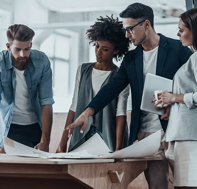Traffic driven, conversion focused, customer engagement approach
